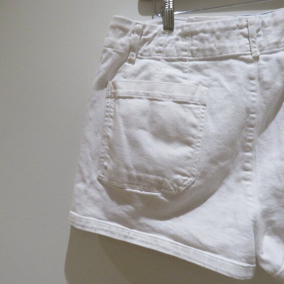 ANTHROPOLOGIE The Colette Shorts by Maeve: Denim Edition in White Preppy Sailor - Picture 11 of 14